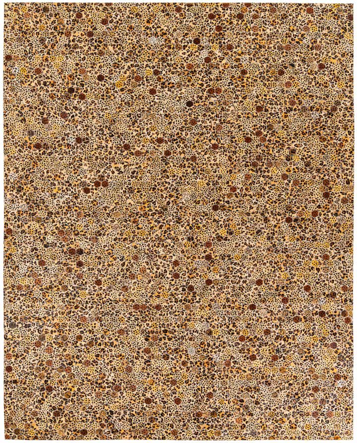 7' 11 x 10' 1 Cowhide Stocks Rug