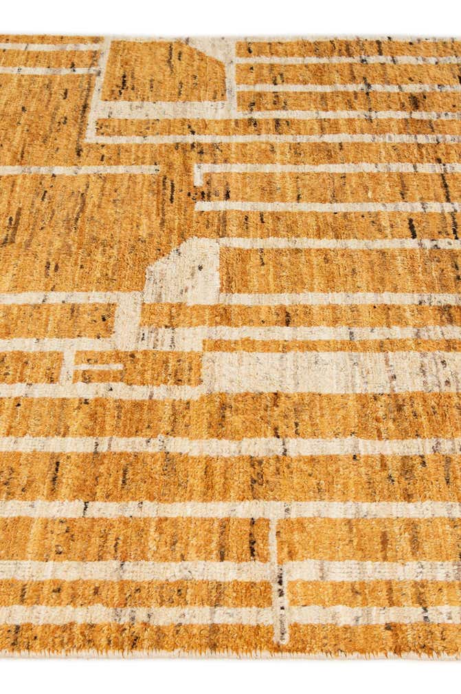 4' 11 x 7' 9 Hand Knotted Darya Wool Rug