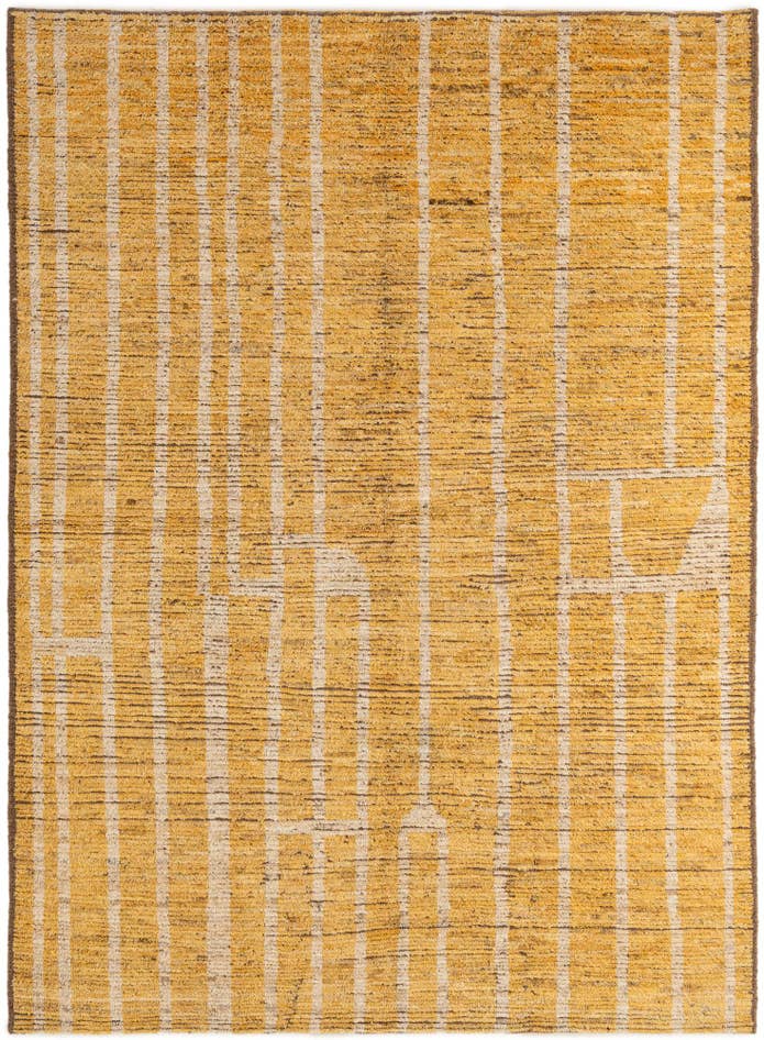 Detail image of 5' 6 x 7' 7 Hand Knotted Darya Wool Rug