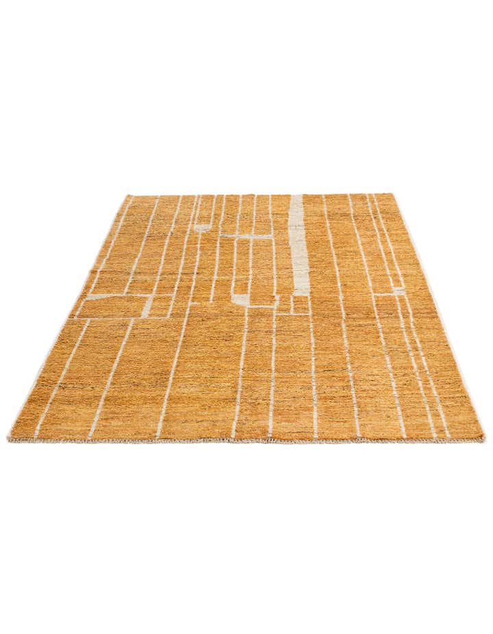 5' 5 x 8' 1 Hand Knotted Darya Wool Rug