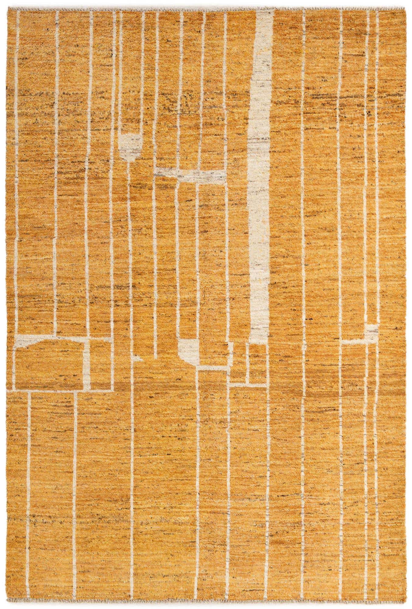 5' 5 x 8' 1 Hand Knotted Darya Wool Rug