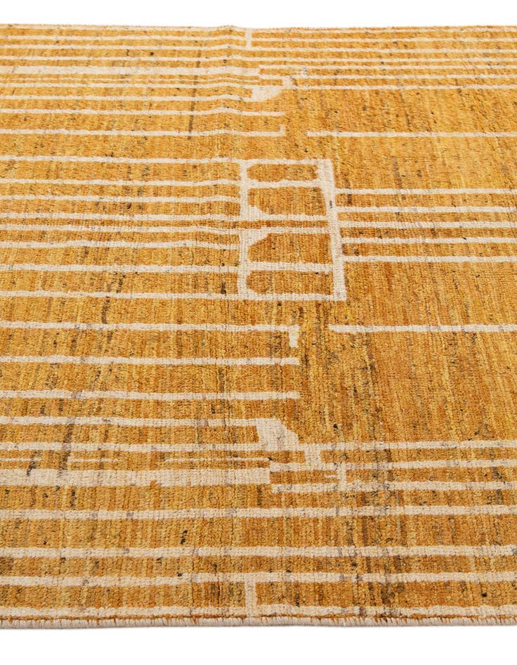 Detail image of 5' 9 x 8'  Hand Knotted Darya Wool Rug