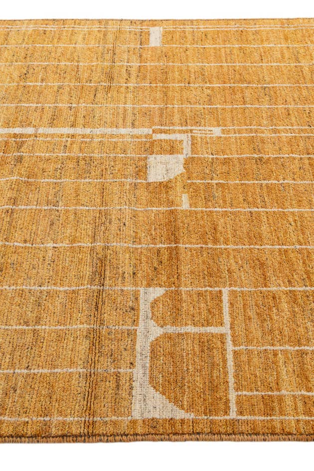 Detail image of 5' 9 x 7' 9 Hand Knotted Darya Wool Rug