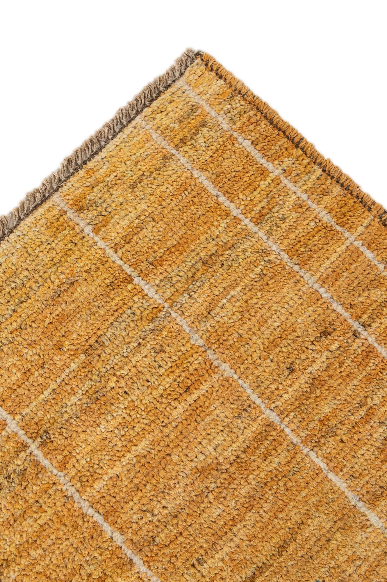5' 9 x 7' 9 Hand Knotted Darya Wool Rug