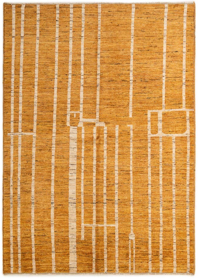 Detail image of 5' 7 x 7' 10 Hand Knotted Darya Wool Rug