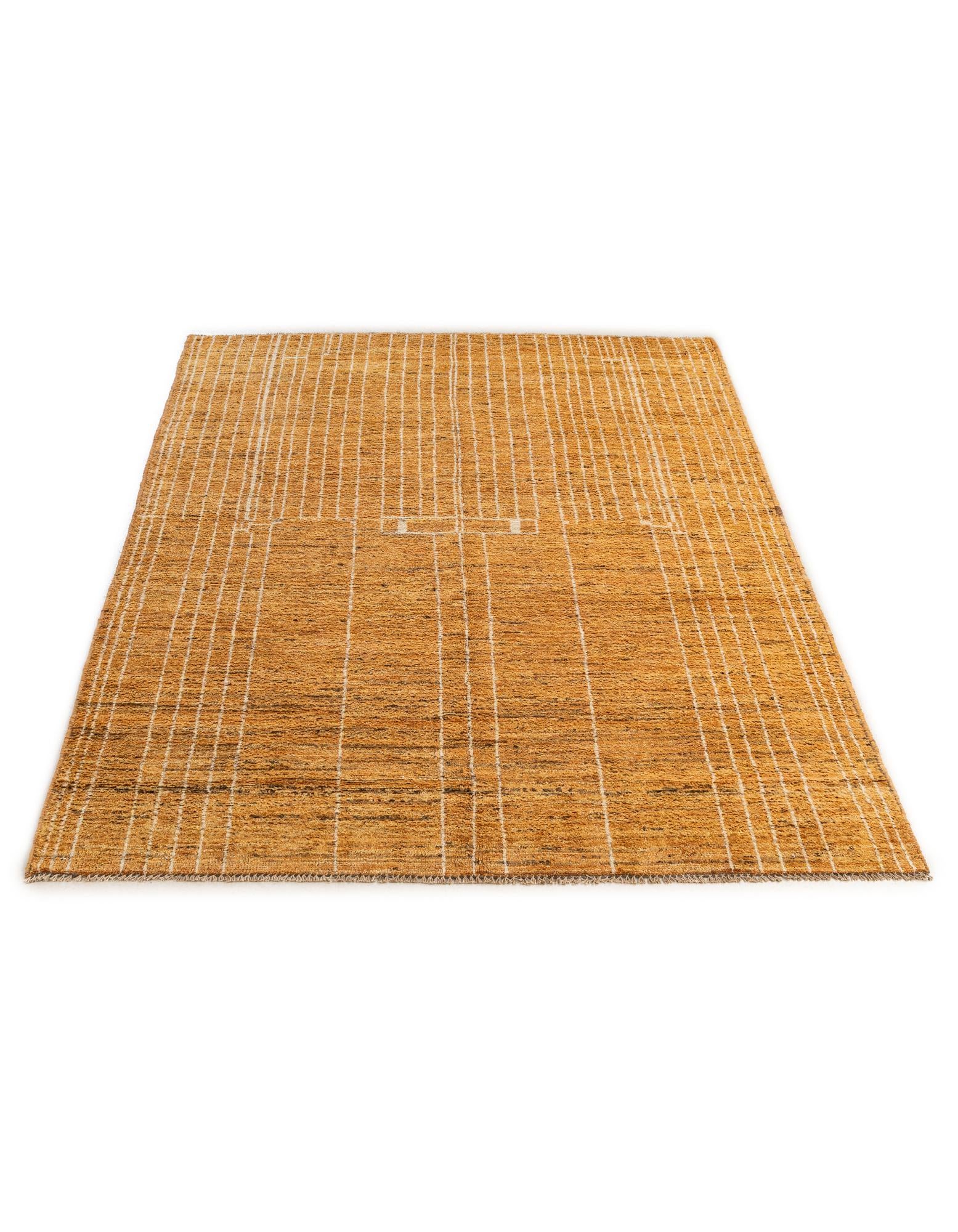 5' 7 x 8' 3 Hand Knotted Darya Wool Rug