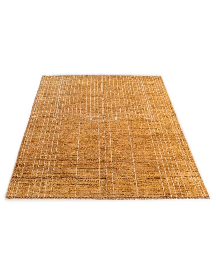 Detail image of 5' 7 x 8' 3 Hand Knotted Darya Wool Rug