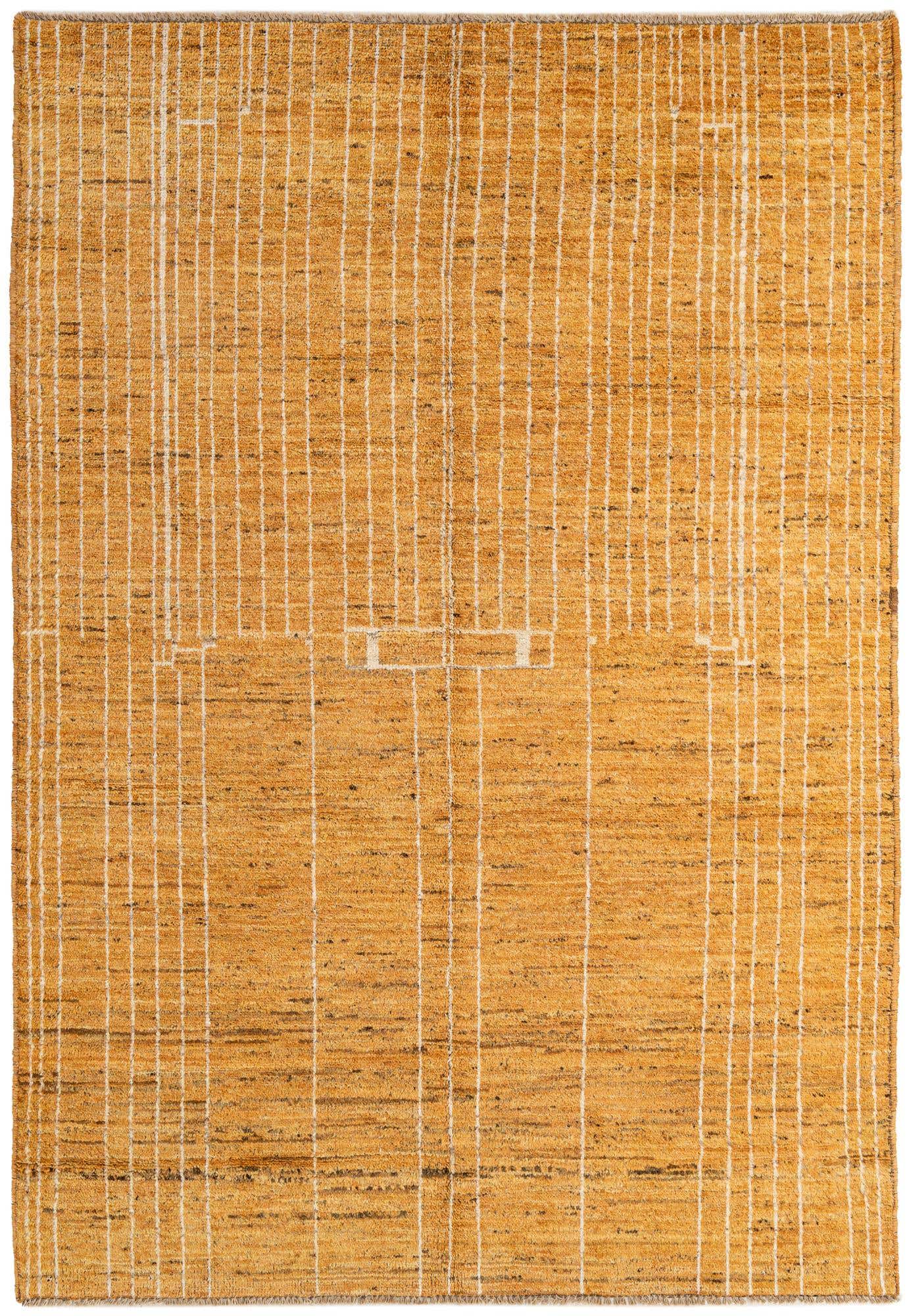 5' 7 x 8' 3 Hand Knotted Darya Wool Rug