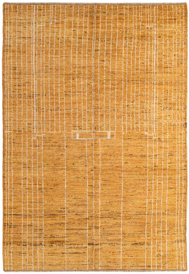 Detail image of 5' 7 x 8' 3 Hand Knotted Darya Wool Rug