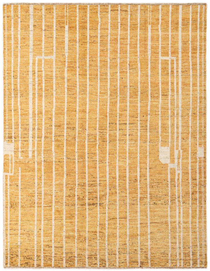 Detail image of 5' 11 x 7' 1 Hand Knotted Darya Wool Rug