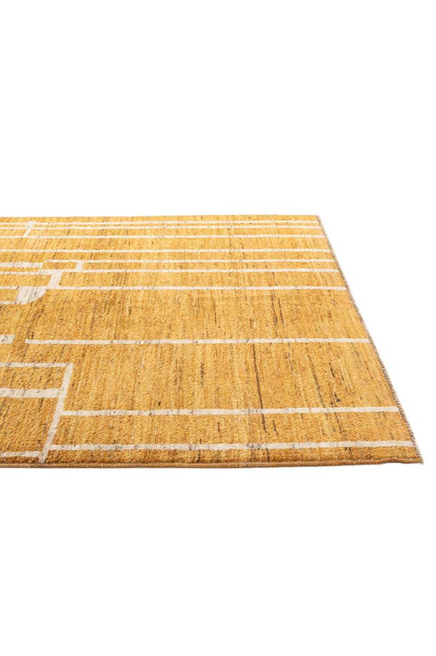 Detail image of 5' 11 x 7' 9 Hand Knotted Darya Wool Rug