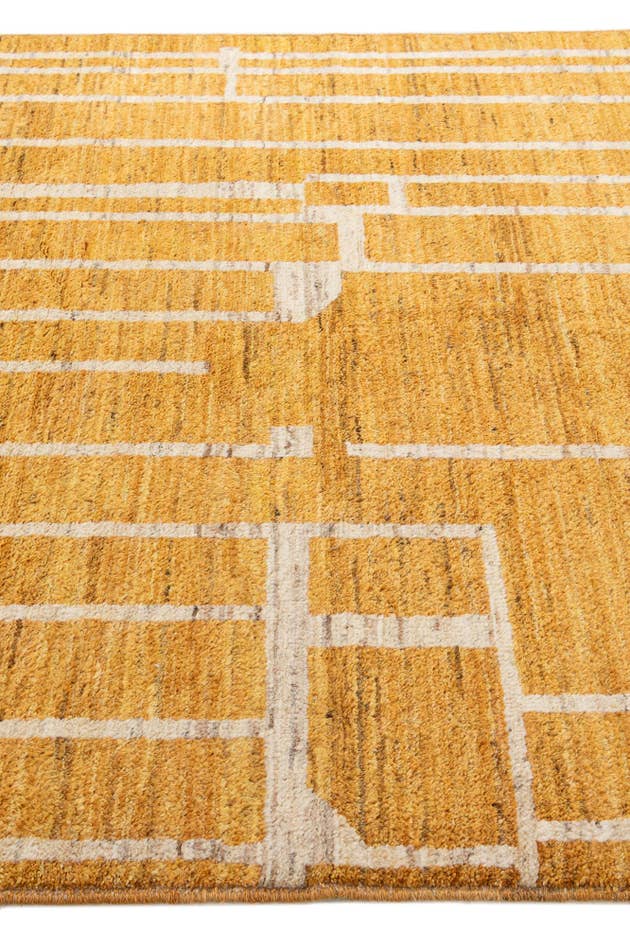 Detail image of 5' 11 x 7' 9 Hand Knotted Darya Wool Rug