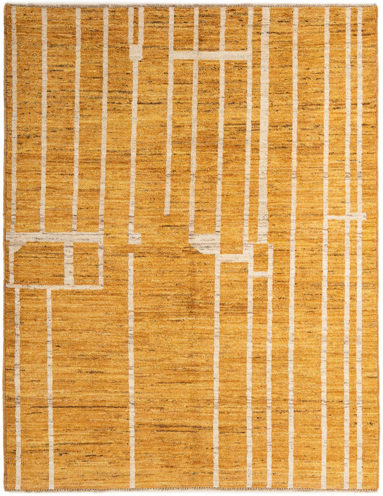 5' 11 x 7' 9 Hand Knotted Darya Wool Rug