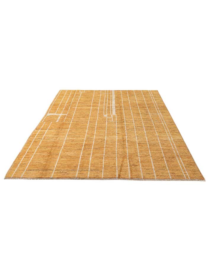 6' 6 x 9' 7 Hand Knotted Darya Wool Rug