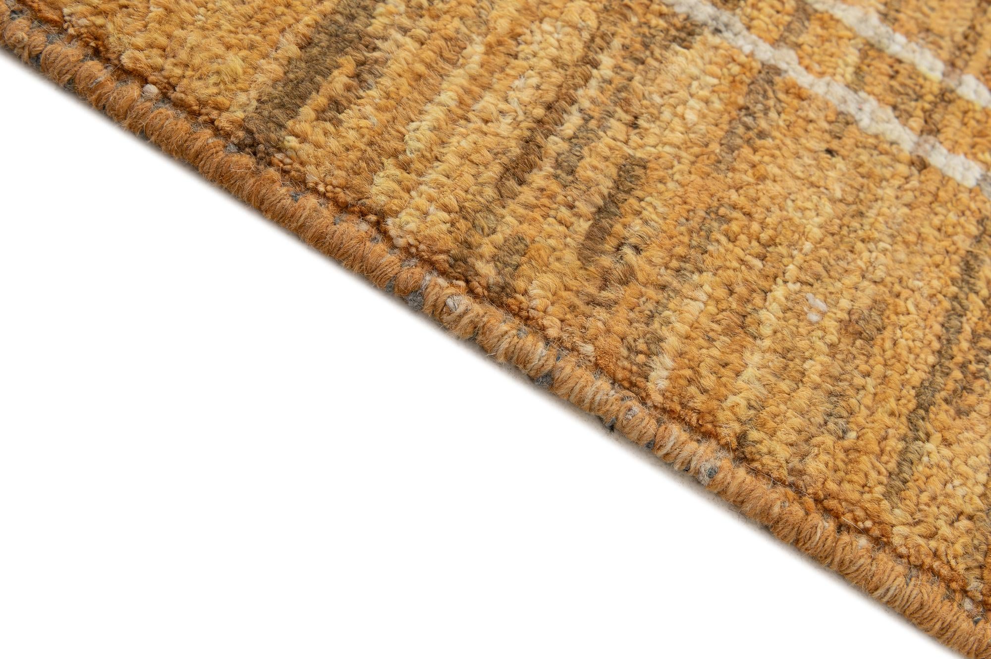 6' 6 x 9' 7 Hand Knotted Darya Wool Rug