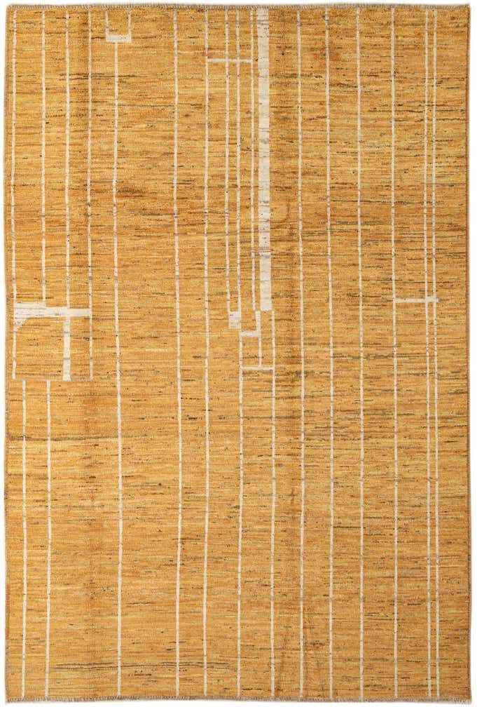6' 6 x 9' 7 Hand Knotted Darya Wool Rug