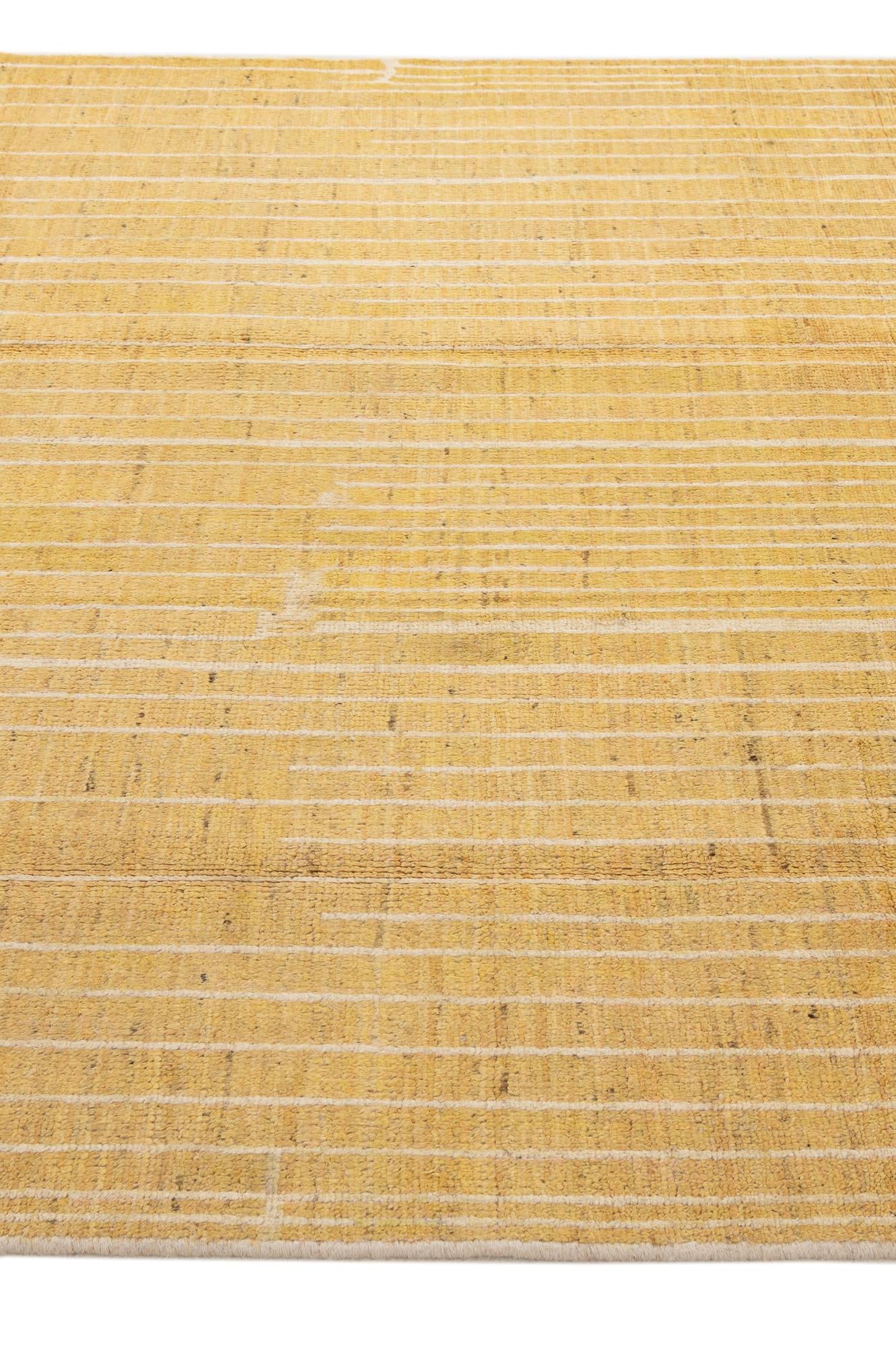 6' 6 x 9' 8 Hand Knotted Darya Wool Rug