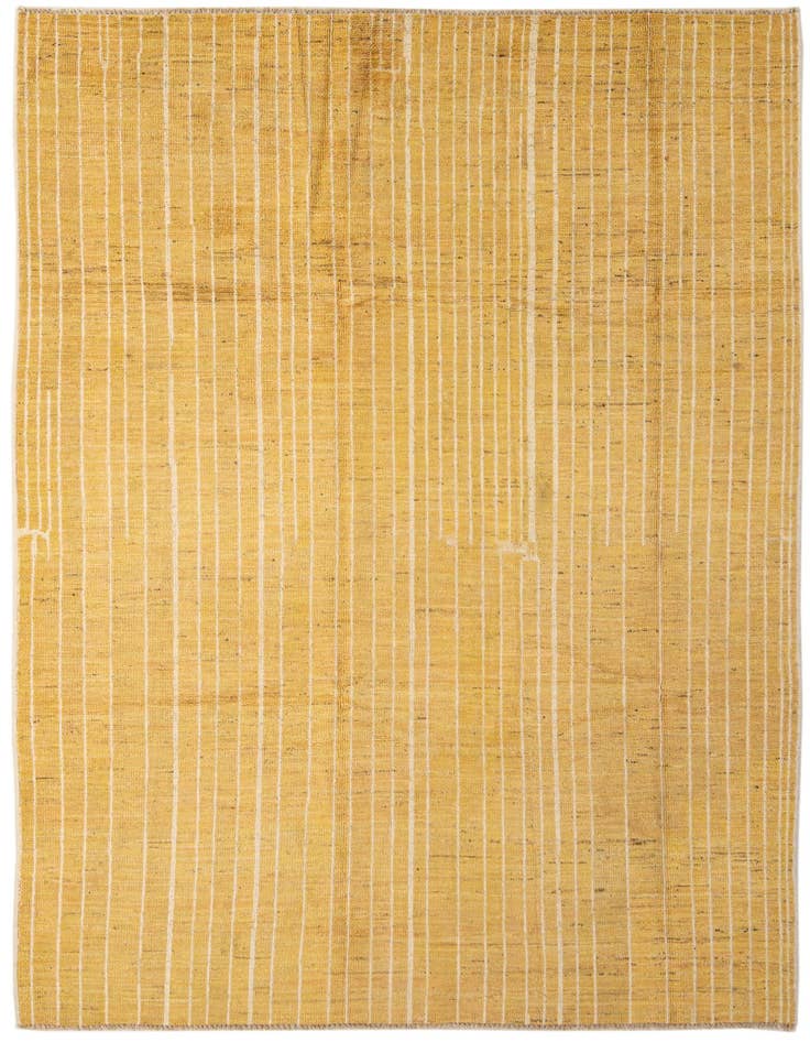 Detail image of 6' 6 x 9' 8 Hand Knotted Darya Wool Rug