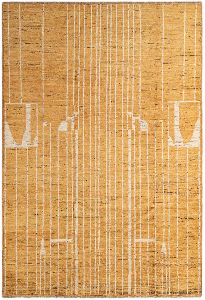 6' 8 x 9' 10 Hand Knotted Darya Wool Rug