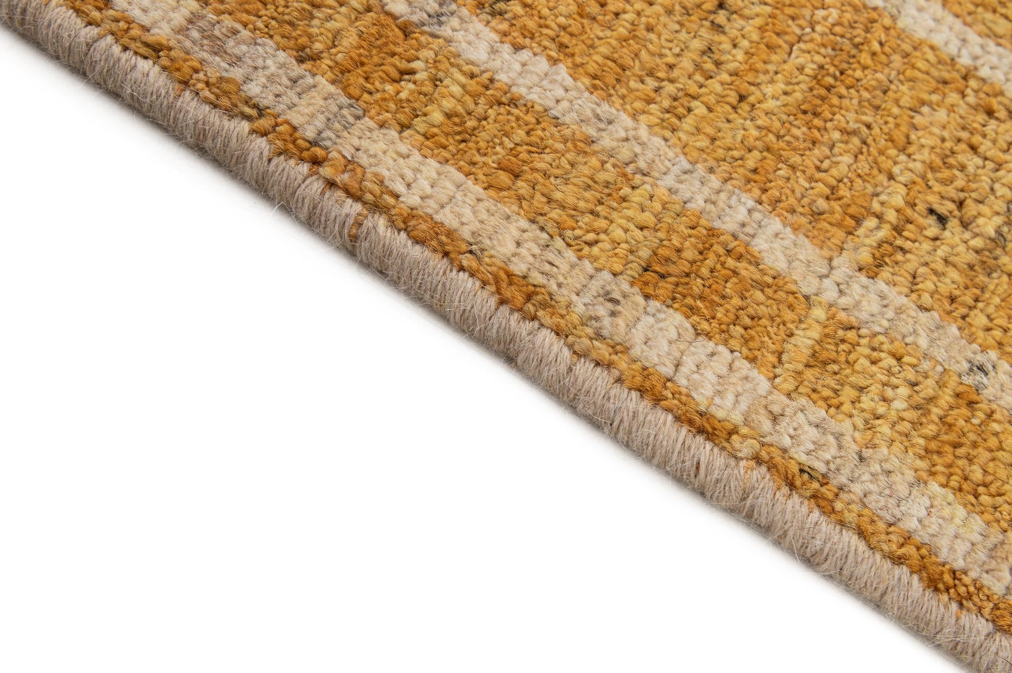 6' 8 x 9' 6 Hand Knotted Darya Wool Rug