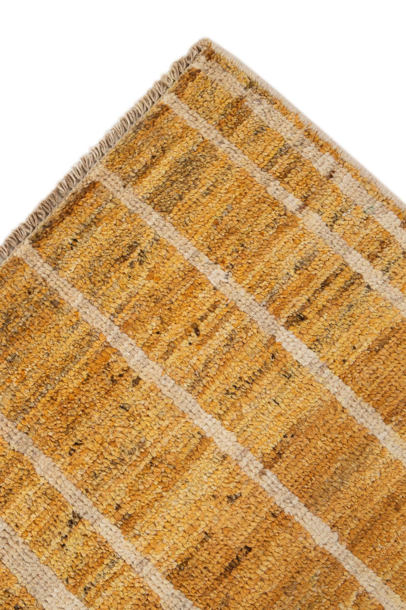 6' 8 x 9' 6 Hand Knotted Darya Wool Rug