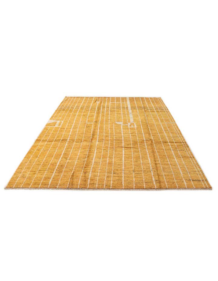 6' 8 x 9' 9 Hand Knotted Darya Wool Rug