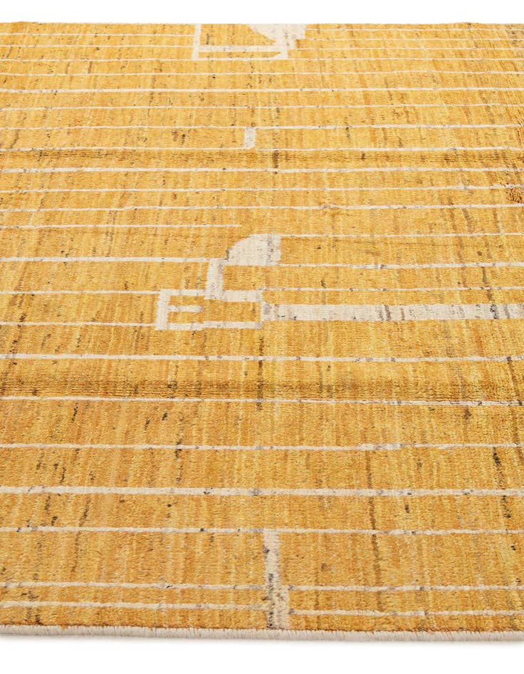 Detail image of 6' 8 x 9' 9  Hand Knotted Darya Wool Rug