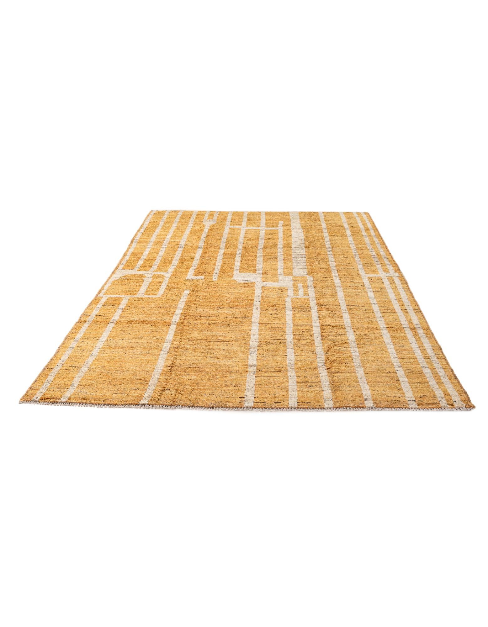 6' 9 x 9' 7 Hand Knotted Darya Wool Rug
