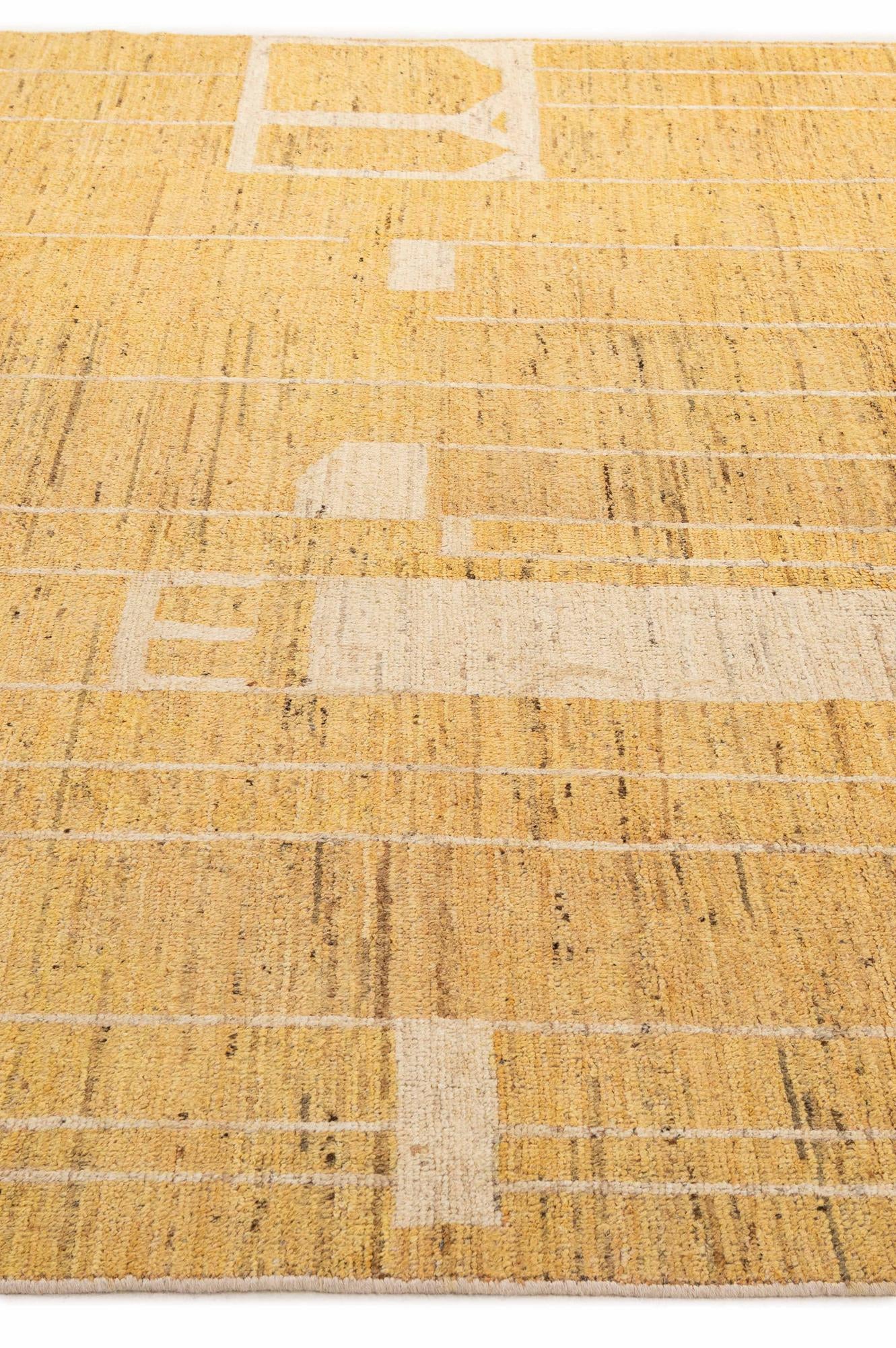 8' 4 x 9' 5 Hand Knotted Darya Wool Rug