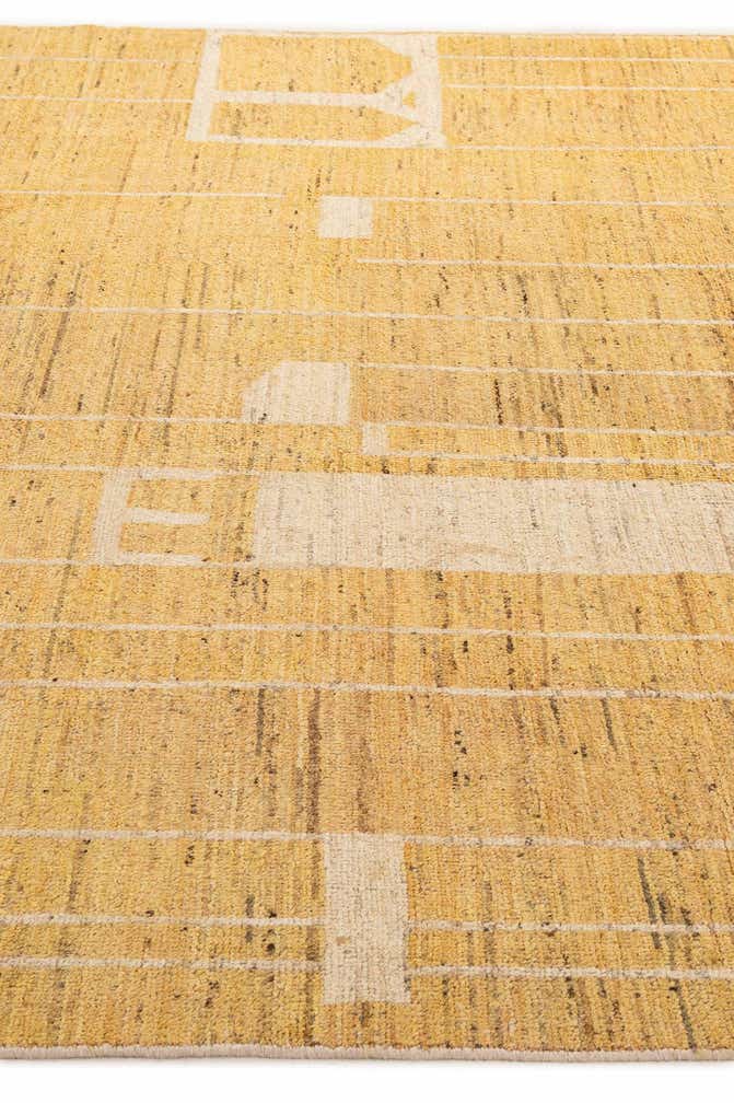 8' 4 x 9' 5 Hand Knotted Darya Wool Rug