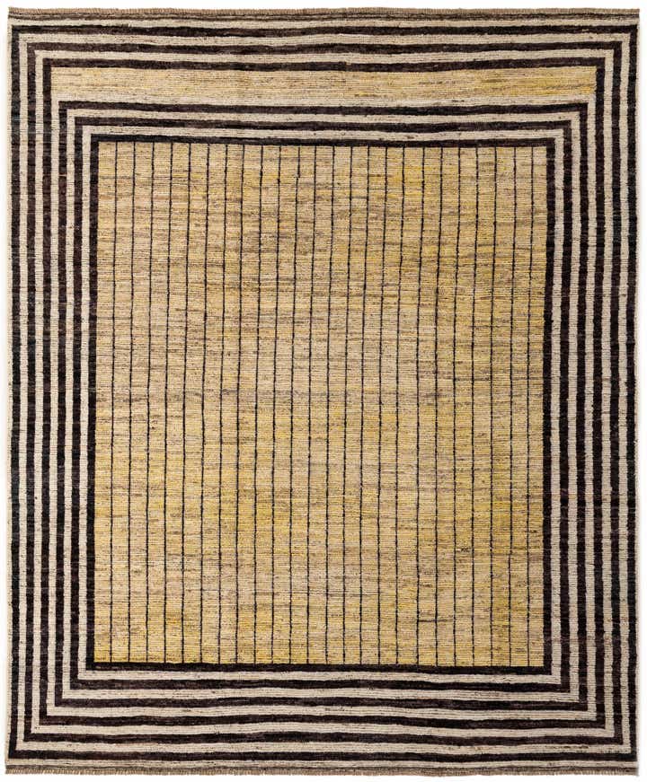 8' x 9' 10 Hand Knotted Darya Wool Rug