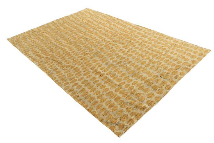 Detail image of 6' x 9' Hand Knotted Darya Wool Rug
