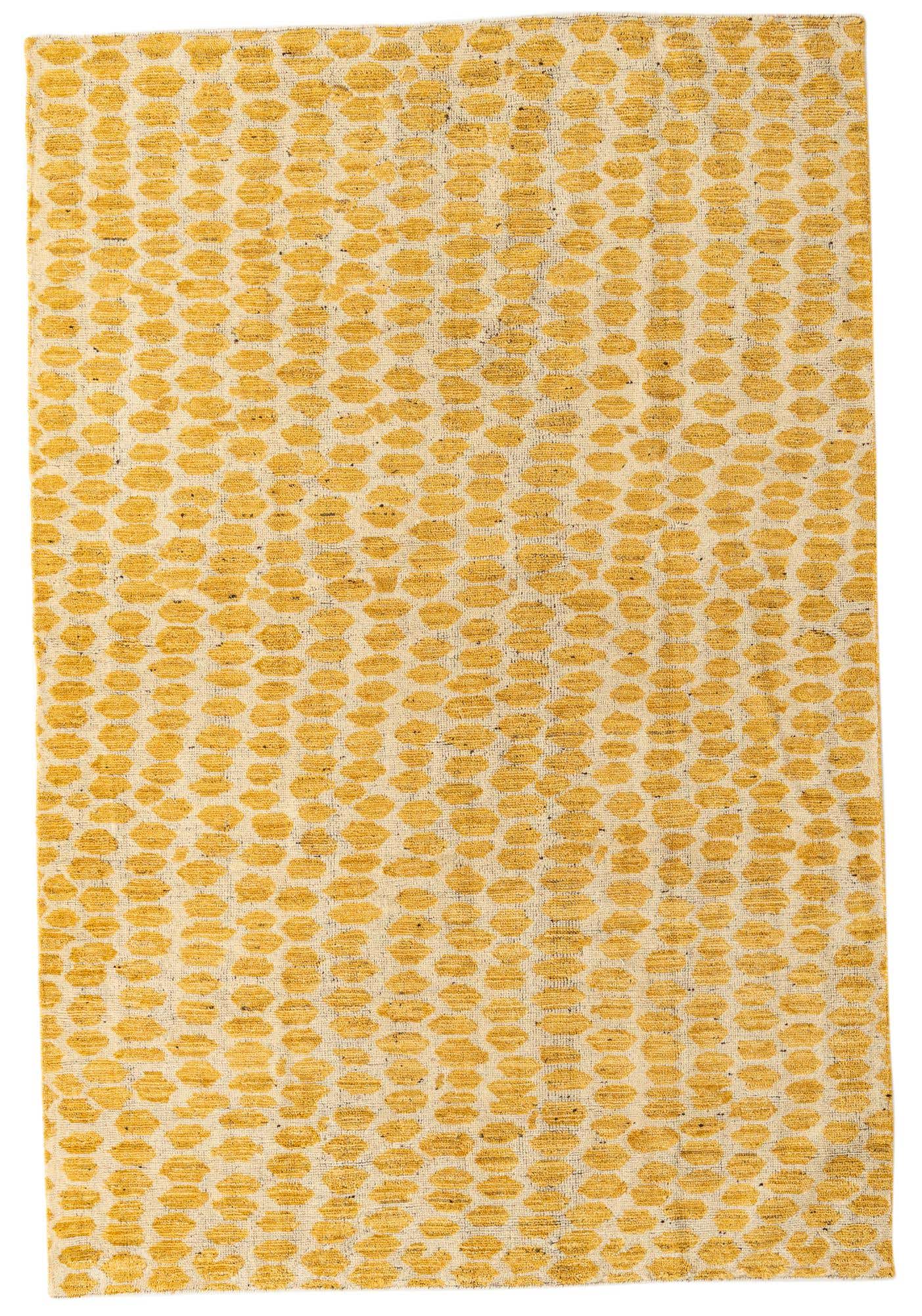 6' x 9' Hand Knotted Darya Wool Rug