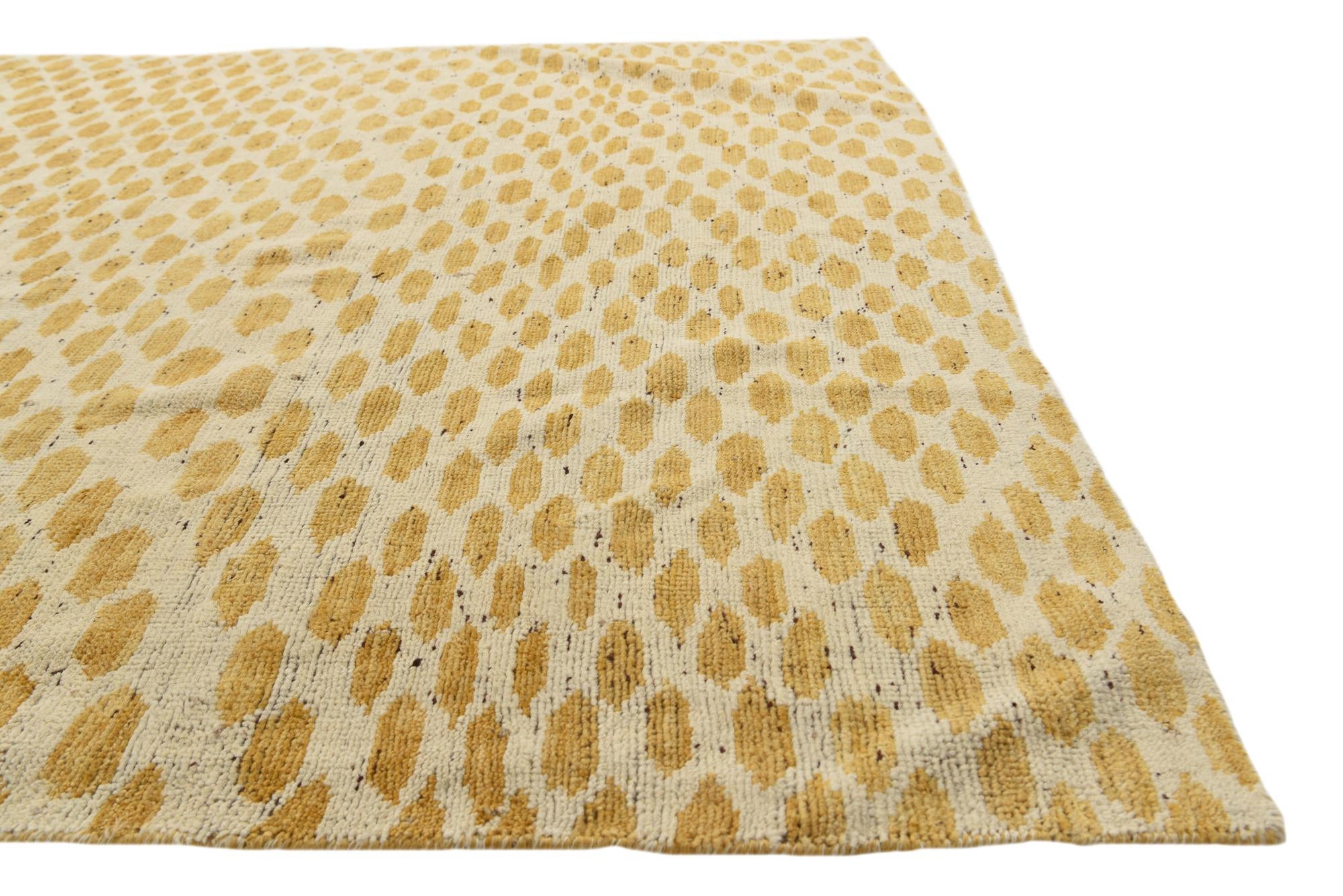 6' 1 x 9' Hand Knotted Darya Wool Rug