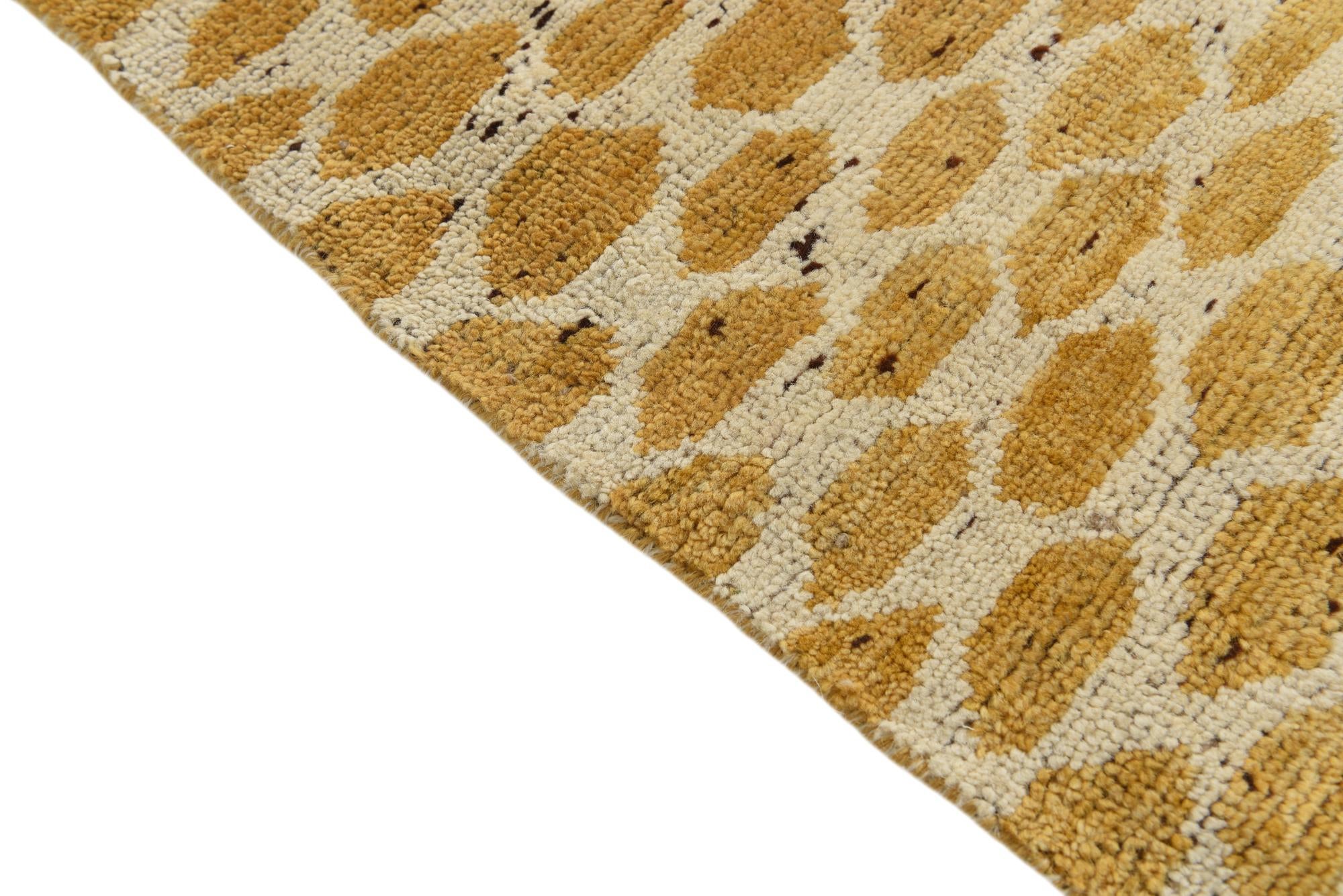 6' 1 x 9' Hand Knotted Darya Wool Rug