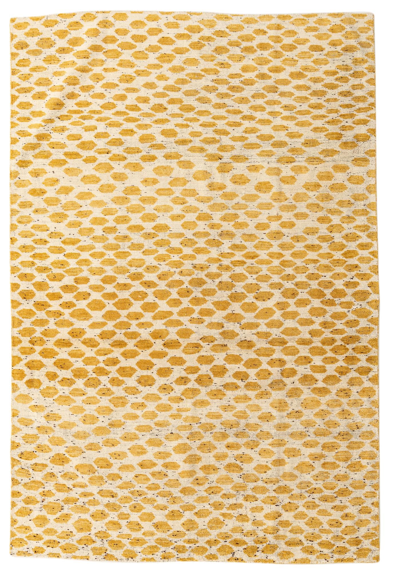 6' 1 x 9' Hand Knotted Darya Wool Rug