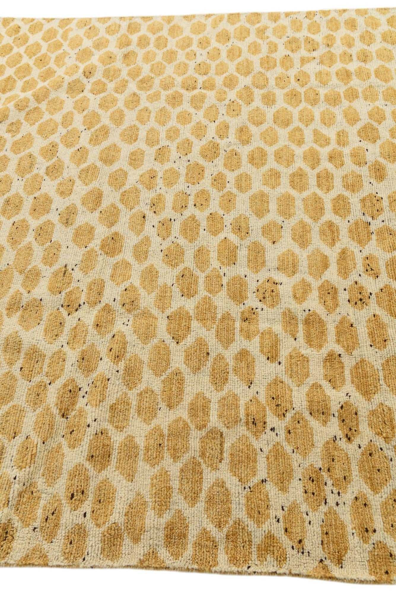 6' x 9' 2 Hand Knotted Darya Wool Rug