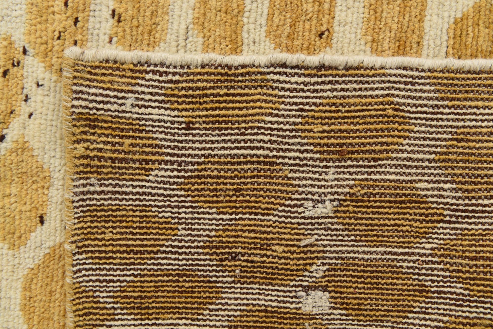 6' x 9' 2 Hand Knotted Darya Wool Rug