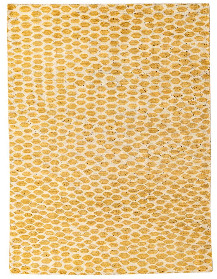 Detail image of 6' x 9' 2 Hand Knotted Darya Wool Rug