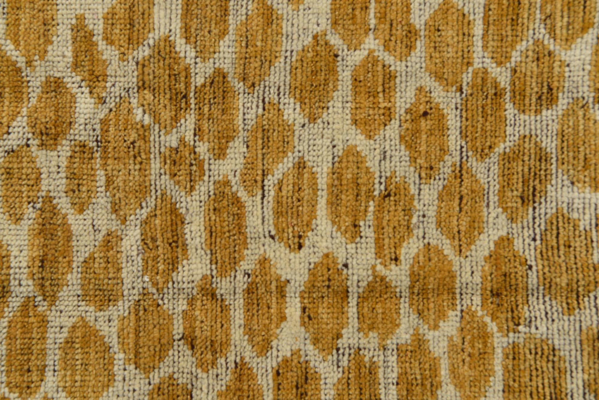 6' 1 x 9' Hand Knotted Darya Wool Rug