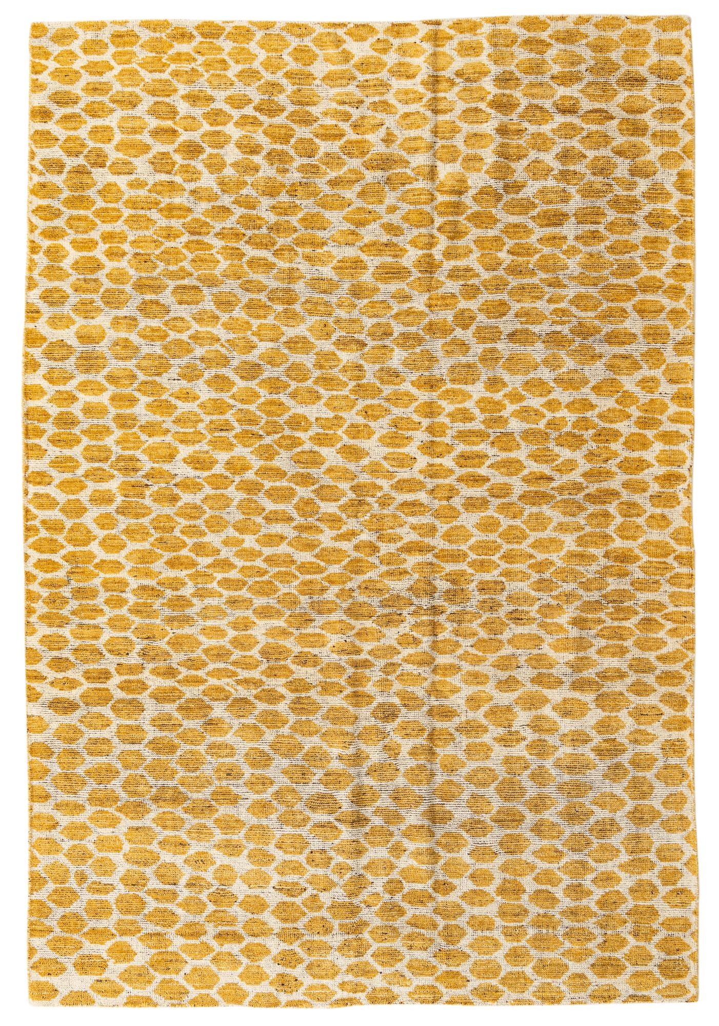 6' 1 x 9' Hand Knotted Darya Wool Rug