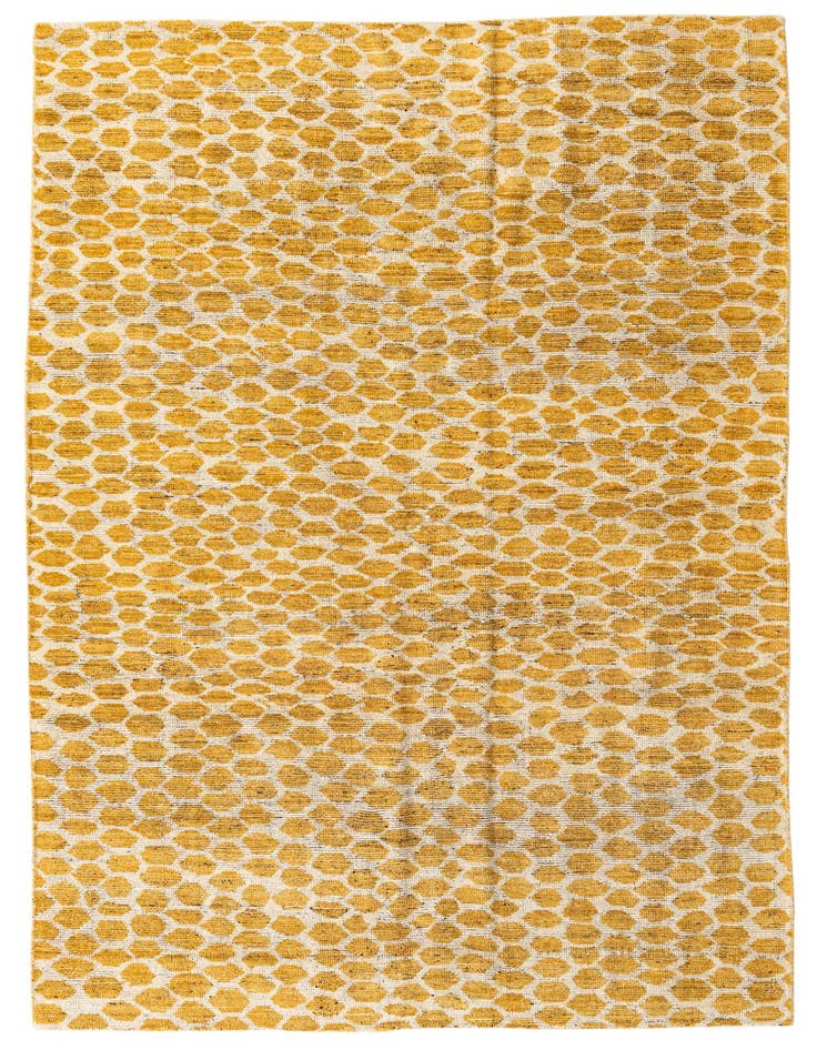 Detail image of 6' 1 x 9' Hand Knotted Darya Wool Rug