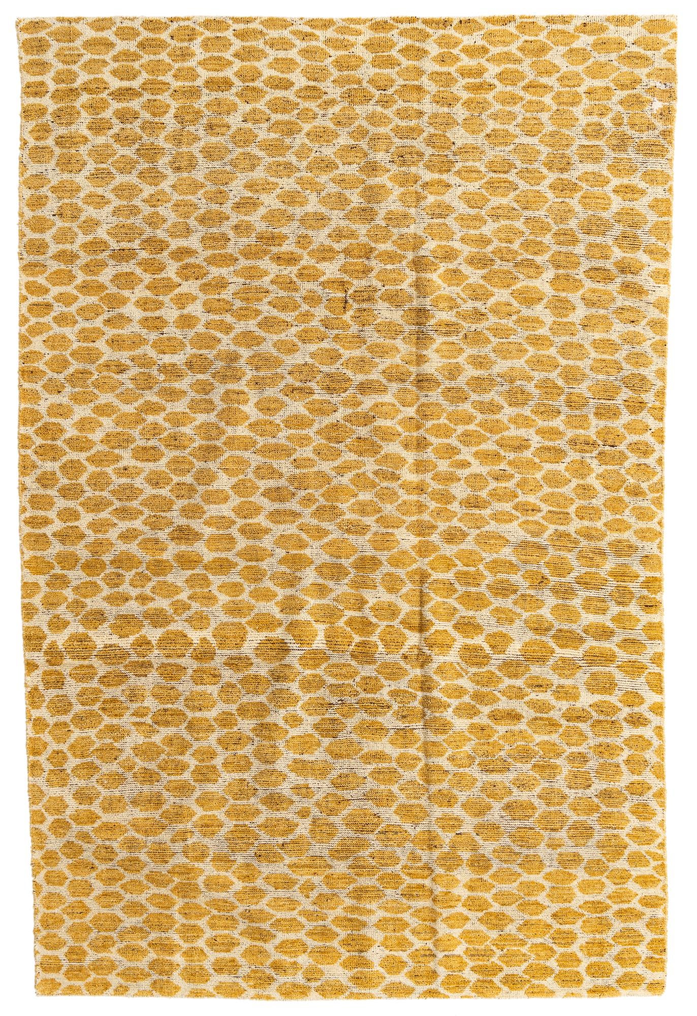 6' x 9' 1 Hand Knotted Darya Wool Rug