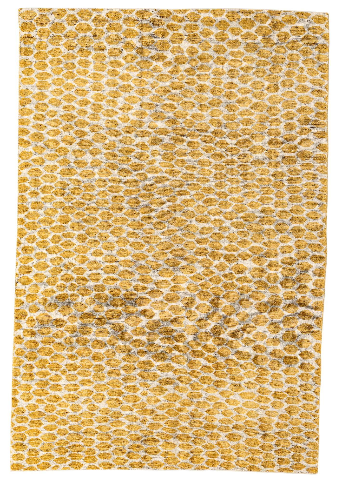 6' 1 x 9' Hand Knotted Darya Wool Rug