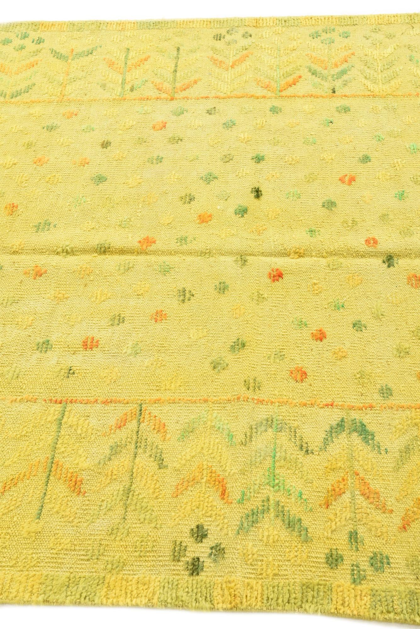 5' x 7' 3 Hand Knotted Darya Wool Rug