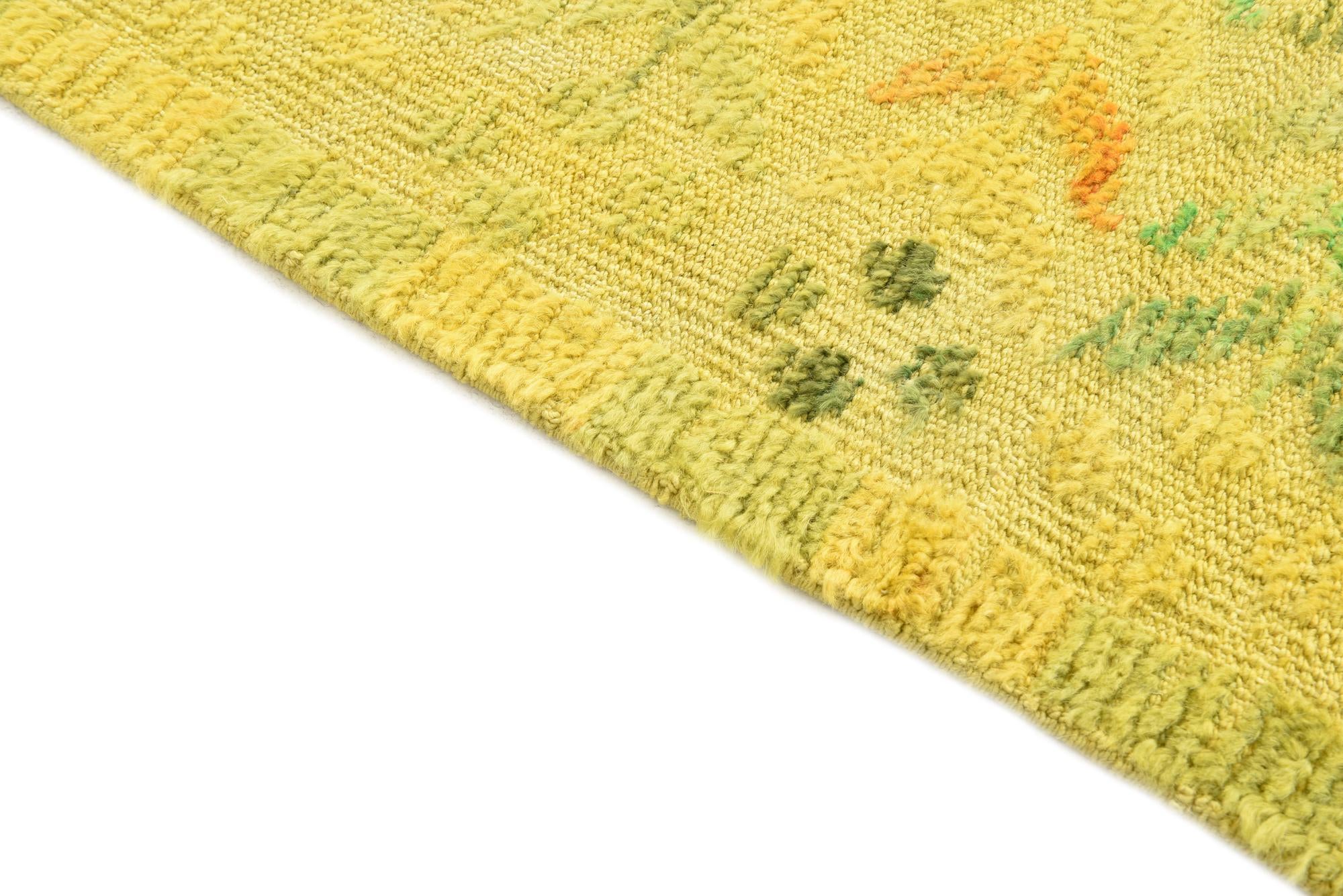 5' x 7' 3 Hand Knotted Darya Wool Rug
