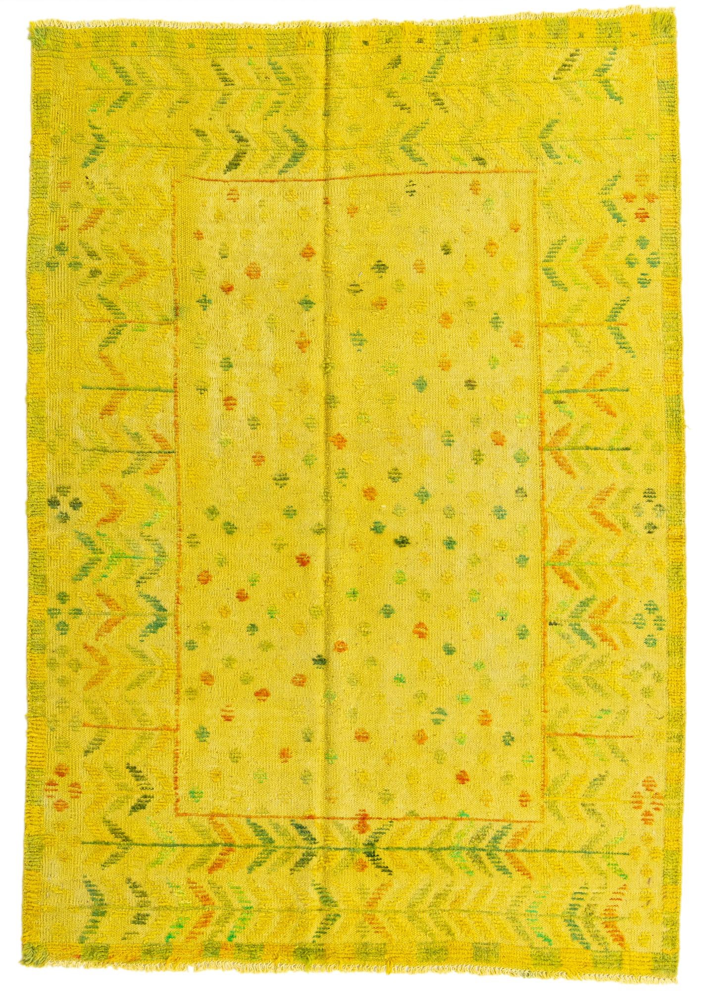 5' x 7' 3 Hand Knotted Darya Wool Rug