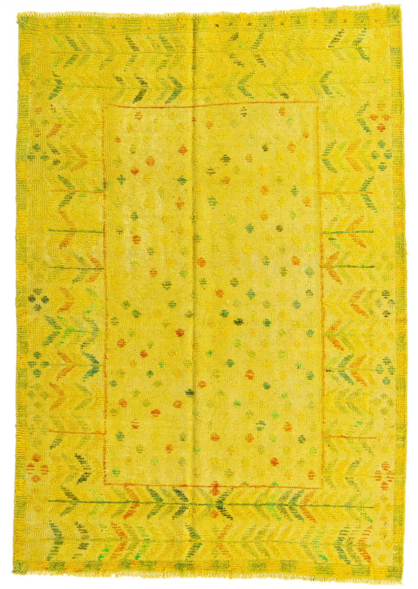 5' x 7' 3 Hand Knotted Darya Wool Rug