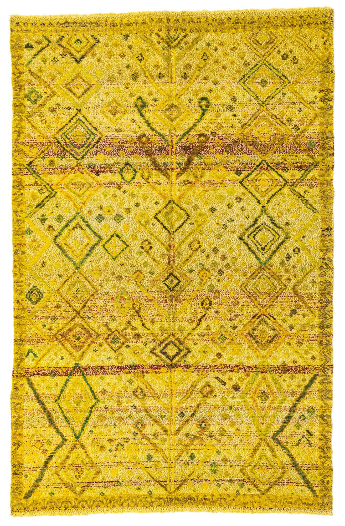 5' 4 x 8' 4 Hand Knotted Darya Wool Rug
