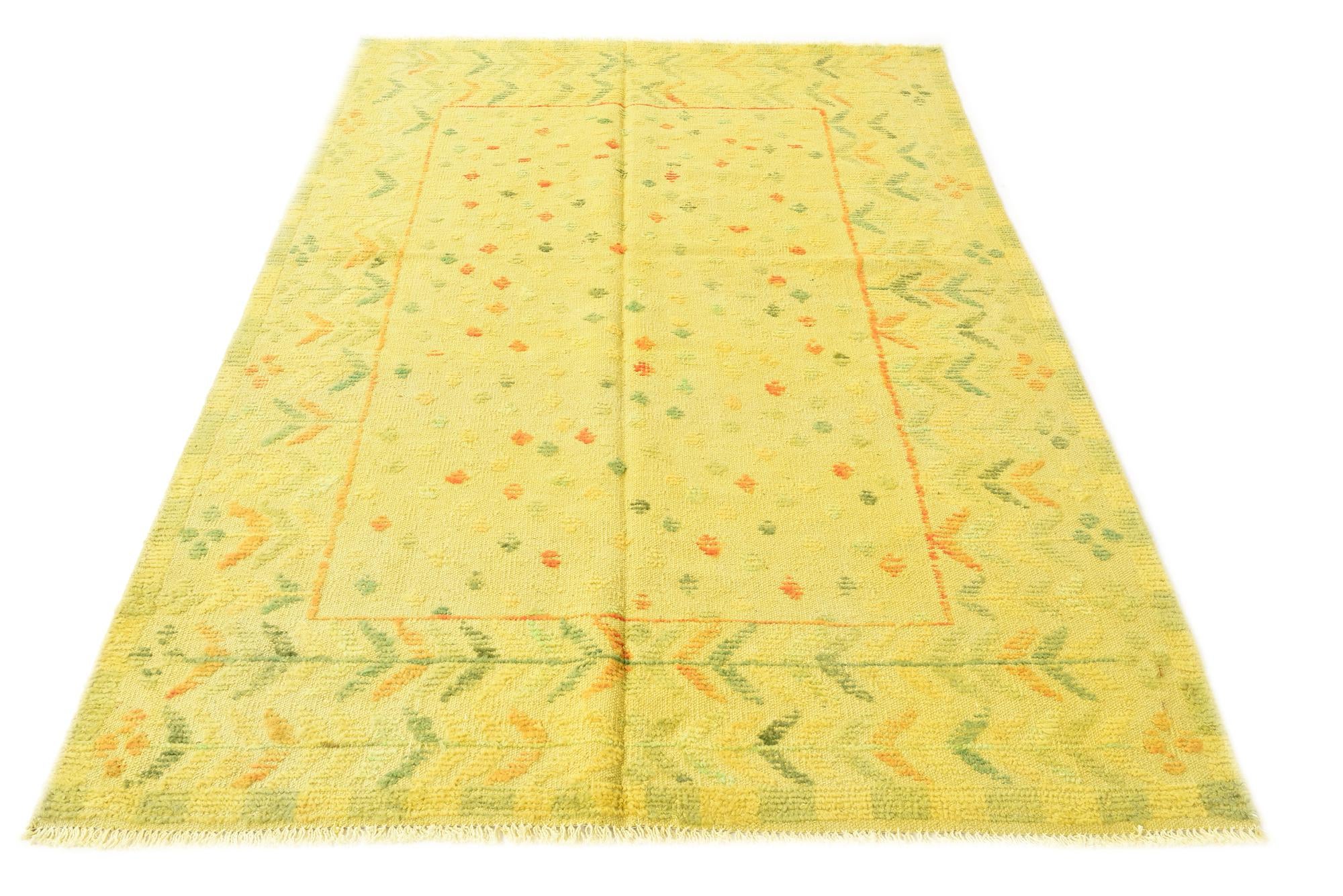5' x 7' 2 Hand Knotted Darya Wool Rug